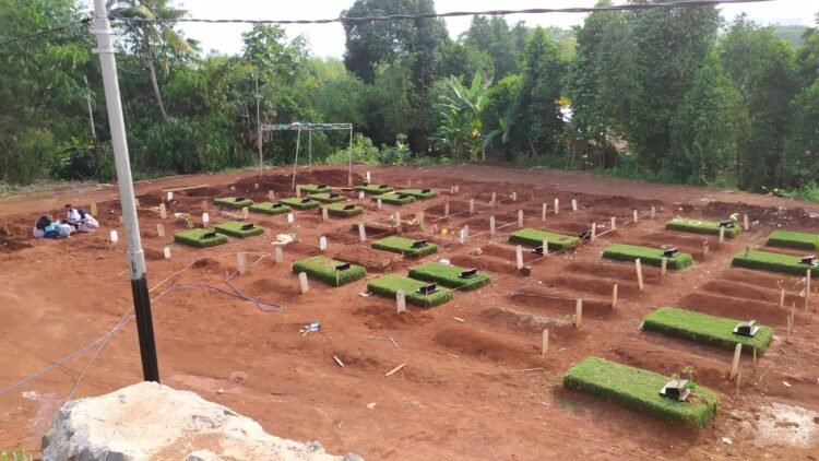 Selama Desember TPU Jombang Makamkan 104 Jenazah Covid-19