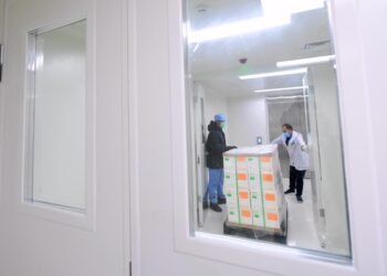 Vaksin Sinovac Disimpan di Bio Farma Bandung