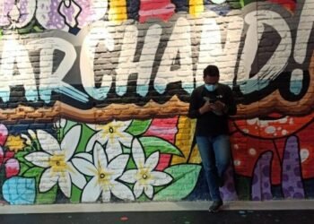 Ada Ratusan Mural, Marchand Jadi Lokasi Instagramable