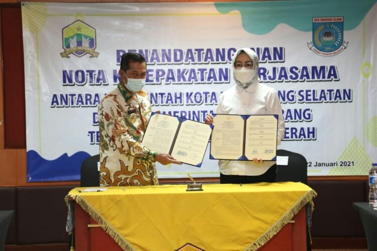 Airin – Syafrudin Tandatangani Nota Kesepakatan, Sampah Tangsel Dibuang ke Kota Serang?