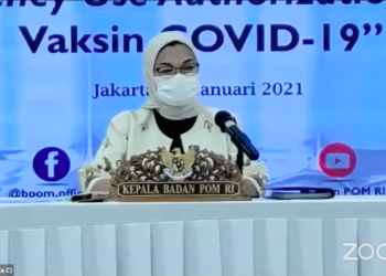 BPOM Berikan Persetujuan Penggunaan Vaksin COVID-19 Produksi Sinovac