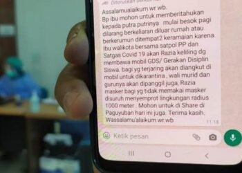 Beredar Broadcast WhatsApp Walikota Akan Razia Anak Sekolah, Benyamin: Hoax