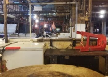 Imbas Kenaikan Harga, Lapak Daging di Pasar Anyar Kosong