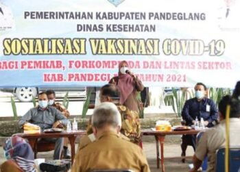 Kemenkes Sosialisasi Vaksinasi Covid-19 di Pandeglang