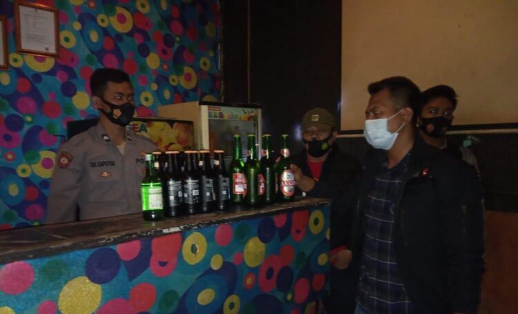 Polres Serang Sita Miras dari Sejumlah Tempat Hiburan Malam