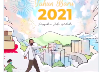 Presiden Jokowi: Kita Masuki Tahun 2021 Dengan Langkah Lebih Tegap
