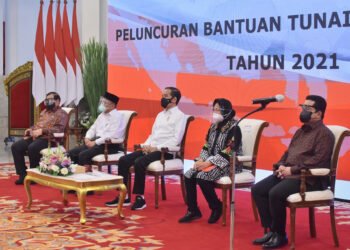 Presiden Jokowi Luncurkan Tiga Program Bantuan Tunai Se-Indonesia Tahun 2021