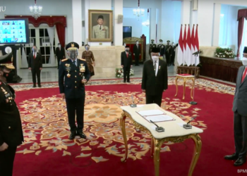 Presiden Lantik Listyo Sigit Prabowo Sebagai Kapolri