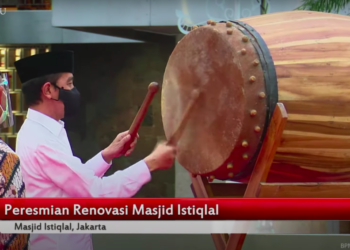Resmikan Renovasi Masjid Istiqlal, Presiden: Semakin Megah, Kebanggaan Bangsa Indonesia