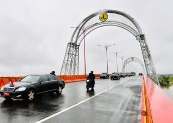 Resmikan Ruas Tol Kayu Agung-Palembang, Presiden: Sambungkan Dengan Sentra Perekonomian