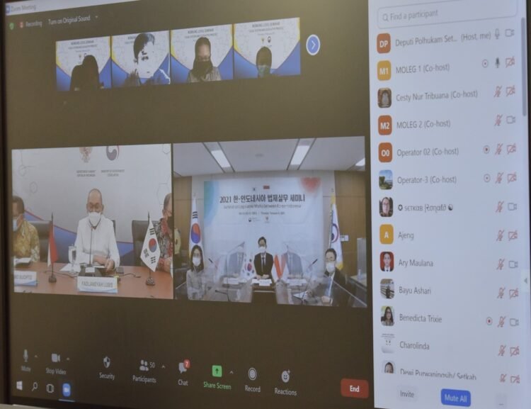 Setkab RI dan Kementerian Legislasi Korsel Gelar Seminar Kerja Sama Legislatif