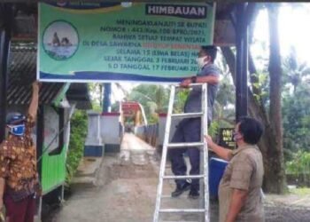 Pengunjung Pantai Sawarna Dipulangkan
