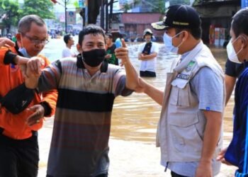 9 Kecamatan Banjir di Kota Tangerang, Posko Siaga Harus Terapkan Prokes