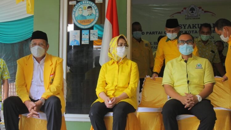 Benyamin Davnie-Pilar Saga Ichsan Menang, Golkar Tangsel Gelar Syukuran