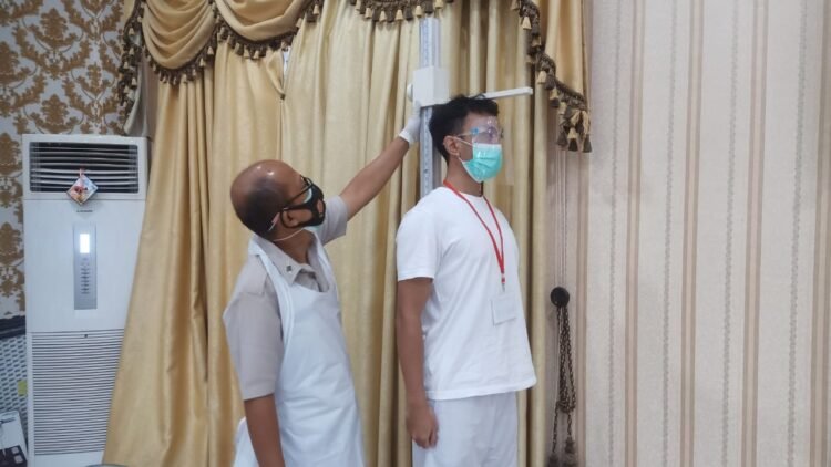 Biddokkes Polda Banten Gelar Pemeriksaan Kesehatan Casis SIPSS TA. 2021