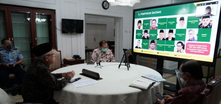 Dorong Muzzaki Tunaikan Zakat, Wapres: Baznas Harus Berinovasi