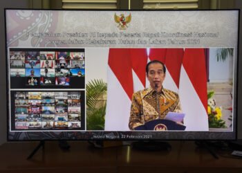 Enam Arahan Presiden Jokowi dalam Rakornas Pengendalian Karhutla Tahun 2021