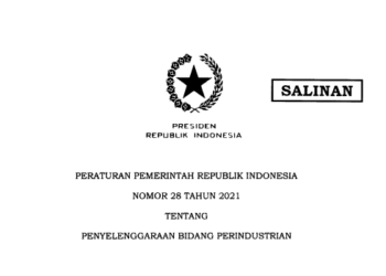 Jalankan UU Cipta Kerja, PP Penyelenggaraan Bidang Perindustrian Beri Kemudahan dan Kepastian Pelaku Industri
