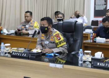 Kapolda Banten Hadiri Commander Wish Kapolri Secara Virtual
