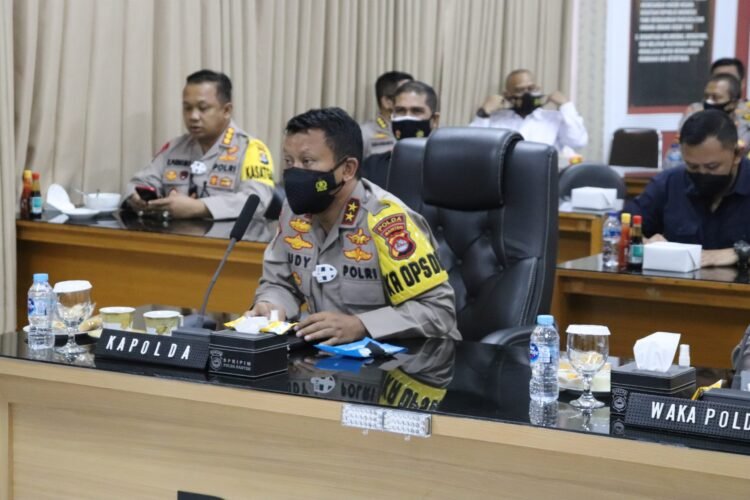 Kapolda Banten Hadiri Commander Wish Kapolri Secara Virtual