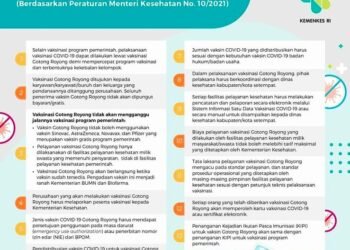 Kemenkes: Vaksinasi Gotong Royong untuk Percepat dan Perluas Cakupan Vaksinasi COVID-19