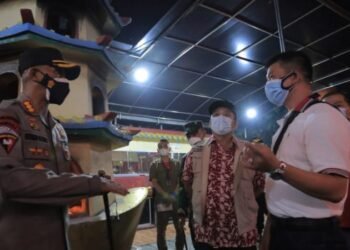 Malam Imlek, Forkopimda Kota Tangerang Pantau Prokes di Vihara 