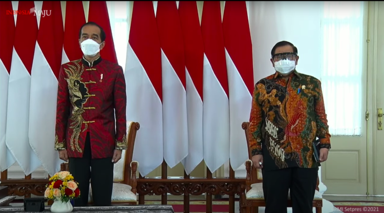 Presiden Jokowi Hadiri Perayaan Imlek Nasional Tahun 2021