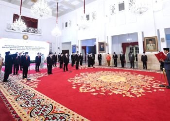 Presiden Jokowi Lantik Dewan Pengawas Beserta Direksi BPJS Kesehatan dan BPJS Ketenagakerjaan 2021-2026