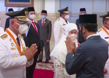 Presiden Lantik Gubernur dan Wakil Gubernur Sumbar, Kepri, dan Bengkulu