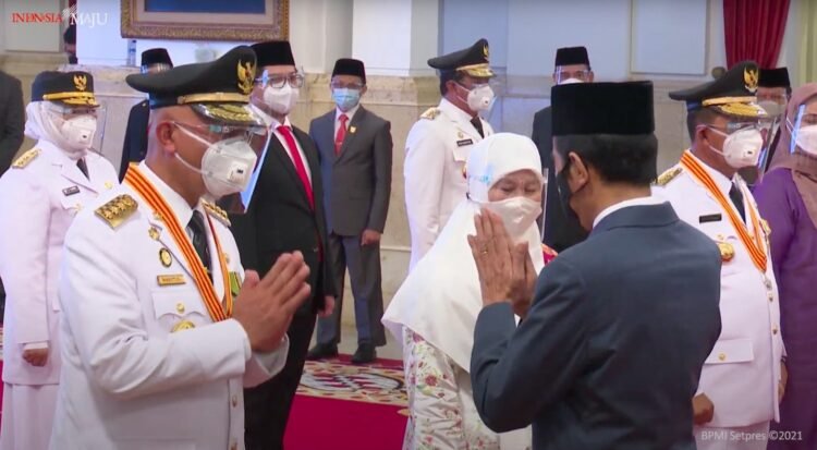 Presiden Lantik Gubernur dan Wakil Gubernur Sumbar, Kepri, dan Bengkulu
