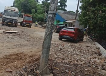 Proyek Jogging Track Situ Cipondoh Mandek, Warga Sekitar Mulai Resah