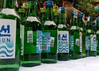 Ribuan Minuman Keras Bermerek Dihancurkan