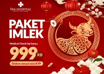 Sambut Imlek dan Hari Kanker Sedunia, Eka Hospital Luncurkan Paket MCU dengan Diskon Sesuai Usia