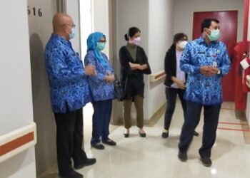 Sekda Kunjungi RS Mentari Cek Penambahan Ketersediaan Faskes Pasien Covid-19
