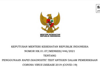 Tes Cepat Antigen Resmi Digunakan untuk Penyelidikan Epidemiologi