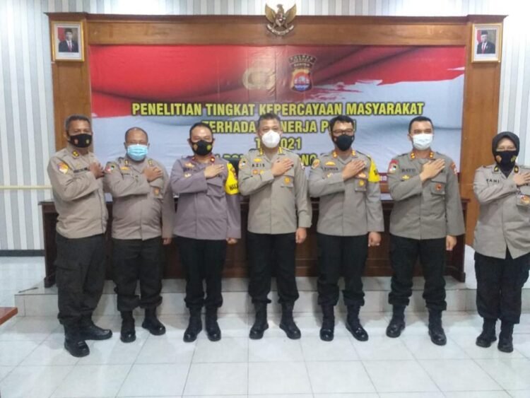 Tim Puslitbang Polri Kunjungi Polres Serang Kota Tinjau Kepercayaan Masyarakat Terhadap Kinerja Polri