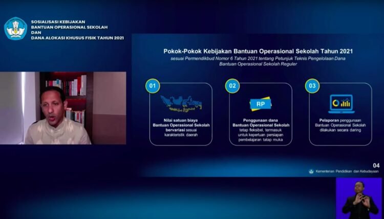 Tingkatkan Mutu Operasional Sekolah, Kemendikbud Terbitkan Kebijakan BOS Reguler dan DAK Fisik 2021