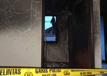 Tragis! Ojol di Tangsel Diduga Jadi Korban Pembakaran