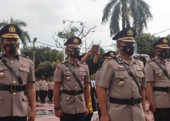 Wakapolres dan Kabagops Polres Cilegon Dirotasi