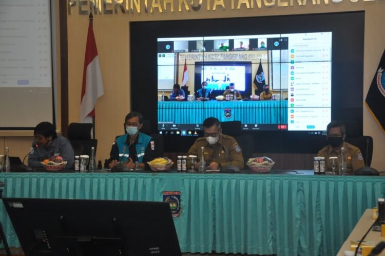 Webinar Pokja Wartawan Hari Kota Tangsel, Pj Sekda: Berikan Masyarakat Informasi Akurat Covid-19