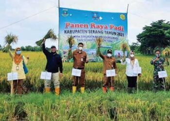 Petani Pontang Tolak Impor Beras