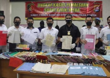 Polda Bongkar Mafia Tanah, Girik tahun 1970 hingga 1980 Dipalsukan Mirip Aslinya