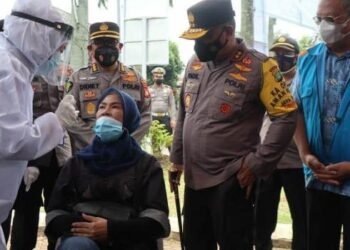 3.000 Warga Jalani Swab Antigen di Kampung Tangguh Jaya Pamulang