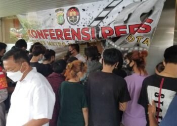 Belasan Remaja Diamankan Polrestro Tangerang di Apartemen Aeropolis