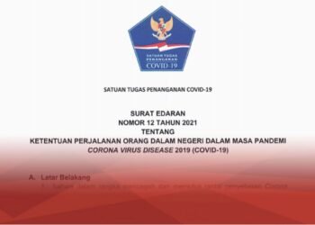 Berlaku Mulai 1 April, Inilah Edaran Terbaru Satgas COVID-19 tentang Perjalanan Dalam Negeri