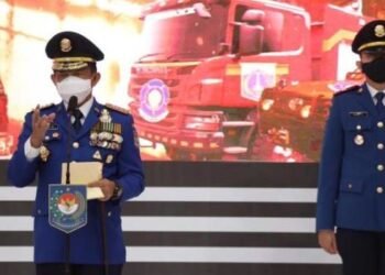 Damkar Tangsel Ikut Rayakan HUT 102 Damkar Secara Virtual