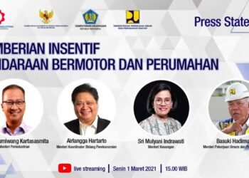 Insentif Kendaraan Bermotor dan Properti untuk Gairahkan Konsumsi dan Percepat Ritme Pemulihan Ekonomi 