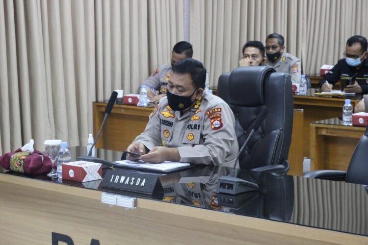 Itwasda Polda Banten Gelar Sosialisasi Terkait Pengoperasian dan Pengelolaan Aplikasi Dumas
