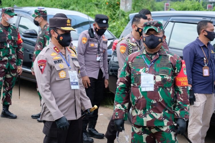 Kapolda Banten Bersama Pangdam III Siliwangi, Dampingi Kunker Presiden RI di Banten