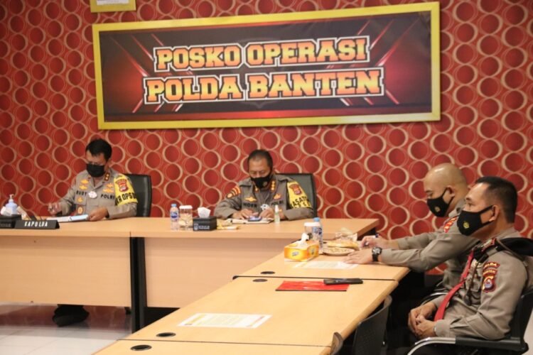 Kapolda Banten Ikuti Rakor dengan Kementerian Pariwisata dan Ekonomi Kreatif